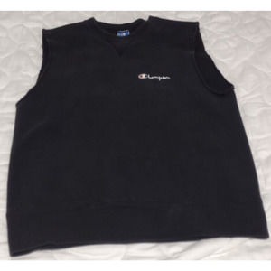 Vintage 80s Champion Sleeveless Sweatshirt Mens L Not A Repo Weight Lifting Gym